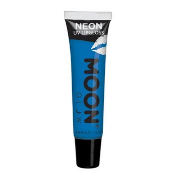 Moon Glow Neon UV Lipgloss Intense Blue Bubblegum 15ml, Verzenden