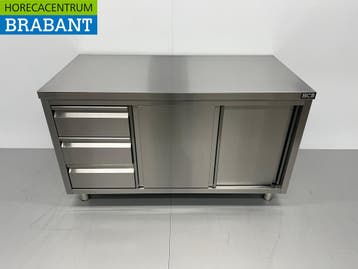 Armoire de travail en acier inoxydable Armoire Table de, Verzenden