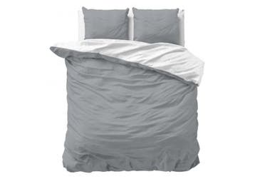 Sleeptime Twin Face Wit/Grijs - 240 x 220, Nieuw