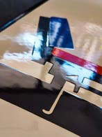 Bauhaus - enamel sign BAUHAUS Sofa Emailschild Emaille, Antiquités & Art