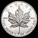 Canada. 5 Dollars 2010 Maple Leaf 1 Oz (.999) (Zonder, Postzegels en Munten