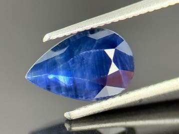 Sans prix de réserve Bleu Saphir - 1.37 ct - Gem Report