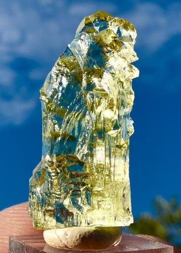 Uitstekende Volyn Heliodor • 18,50 ct • De Wonderen van de