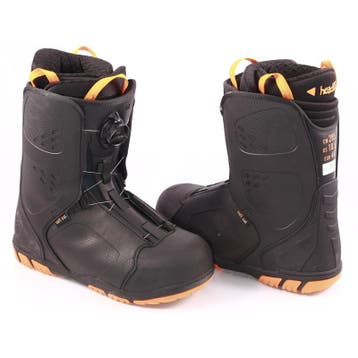 44 snowboard schoenen HEAD 620 4D BOA, cuff cut, black/orang, Sport en Fitness, Verzenden, Gebruikt
