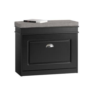 2dekans | SoBuy Schoenenbank - Smal - Hout - 60 x 24 x 51 cm, Huis en Inrichting, Ophalen of Verzenden, Nieuw