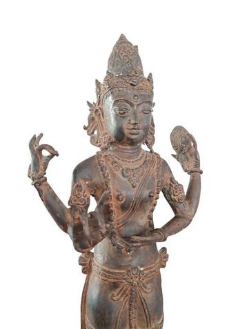 Statua di shiva, Hindu Javanese style - Beeld - Azië, Antiquités & Art
