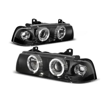 Angel Eyes koplampen Black geschikt voor BMW E36 Coupe, Verzenden