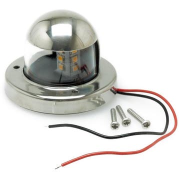 Toplicht LED 61x46mm 225 graden Tot 12m Rvs, Sports nautiques & Bateaux, Instruments de navigation & Électronique maritime, Ophalen of Verzenden
