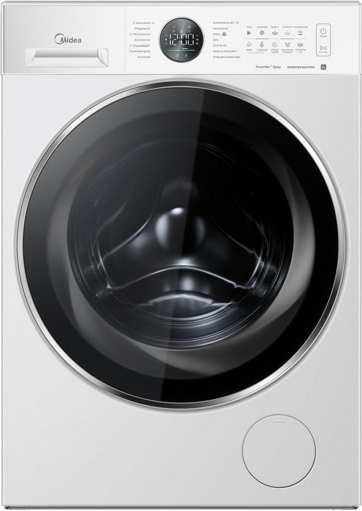 Midea MF21EW100WBA30 - Wasmachine - 10 kg - 1400 tpm -, Electroménager, Lave-linge, Enlèvement ou Envoi