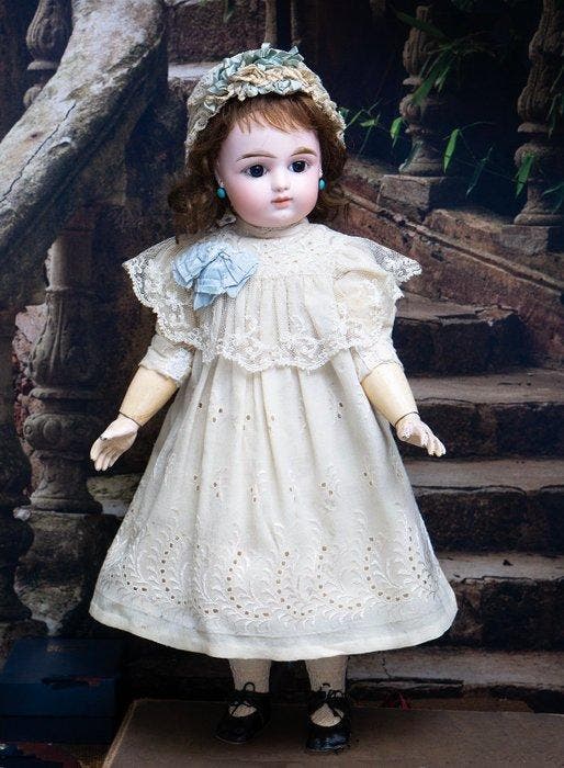 Gaultier Freres - Pop Gaultier Freres - 1850-1900 -, Antiek en Kunst, Antiek | Speelgoed