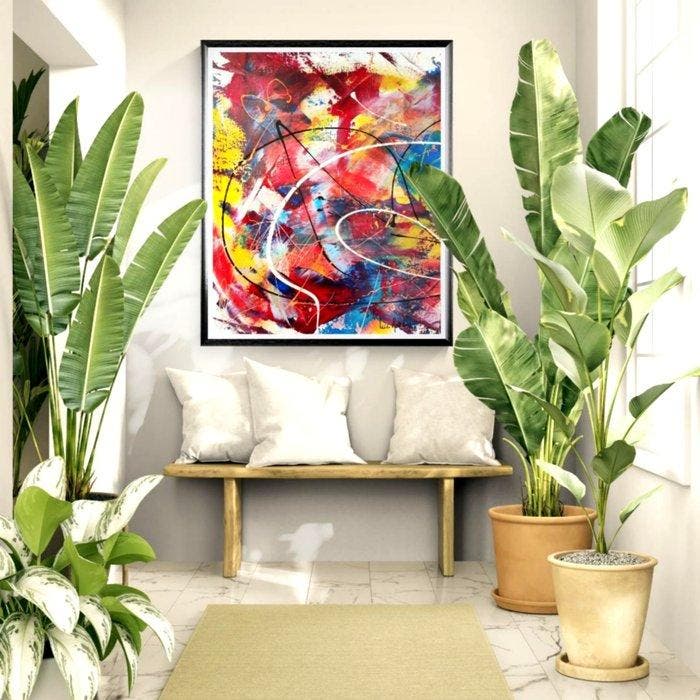 Luc Mora - Wild Impulse - XXL - no reserve, Antiek en Kunst, Kunst | Schilderijen | Modern