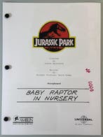 Jurassic Park - Storyboards Baby Raptor in Nursery - Amblin, Nieuw