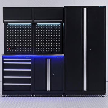 Datona Werkplaatsinrichting PREMIUM RVS met lade en, Ophalen of Verzenden