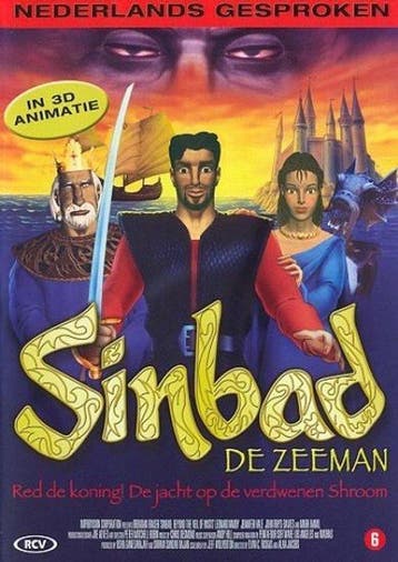 Sinbad de zeeman (dvd tweedehands film), Cd's en Dvd's, Ophalen of Verzenden, Nieuw in verpakking
