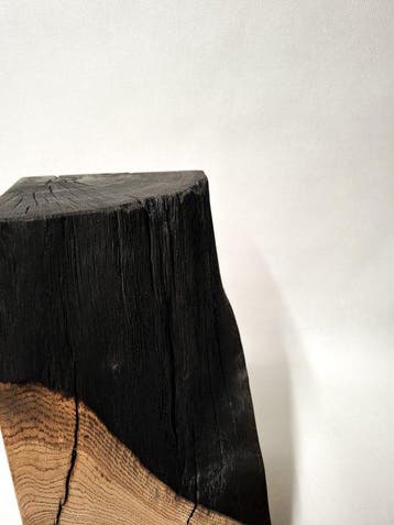 THE FOREST - Bijzettafel - Eik - Handgemaakt