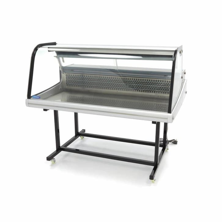Vitrine réfrigérée - 255 L - 125 cm - avec support, Zakelijke goederen, Horeca | Keukenapparatuur, Verzenden