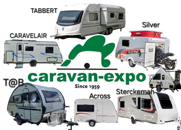 Paradis De Caravanes 25.000m2 Caravan Paradijs, Caravans en Kamperen, Caravans, 750 - 1000 kg, Airco, Disselslot, Douche, Fietsenrek