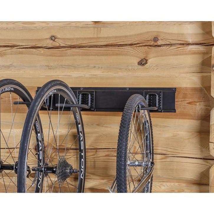 Metalen strip 60 cm met drie fietswiel ophanghaken -, Fietsen en Brommers, Fietsonderdelen, Ophalen of Verzenden