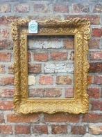 Lijst - 171. Antieke goud vergulde schilderijlijst. Voor