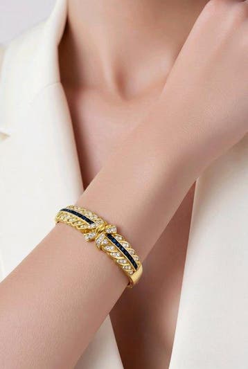 Armband - 18 karaat Geel goud, Exclusieve 18K geelgouden, Handtassen en Accessoires, Armbanden, Nieuw
