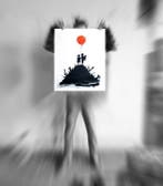 Utopia - Kids on Guns Hill with balloon...ops!!! Bubbles -No, Antiek en Kunst