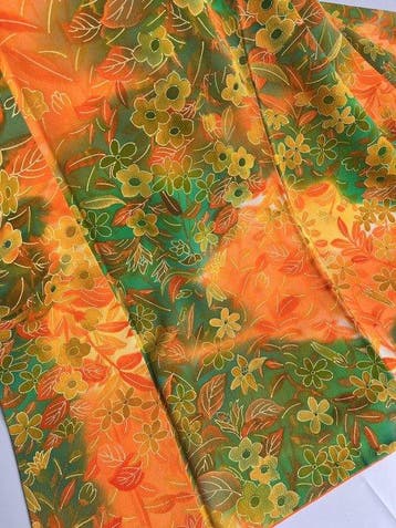 kimono furisode japonais - Soie - Japon - XXe siècle