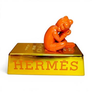 BADFACE - Luxury Gold Hermes x Kaws