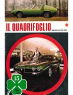1970 ALFA ROMEO IL QUADRIFOGLIO MAGAZINE 15 ITALIAANS