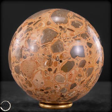Natuurlijke luipaardjaspis Sphere- 1787.44 g