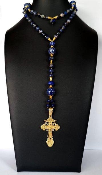 Lapis lazuli – Rozenkrans van het Hemelse Koningschap –