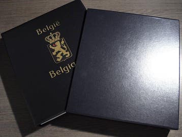 Accessoires België - 3 lege luxe DAVO banden met cassette en, Gestempeld