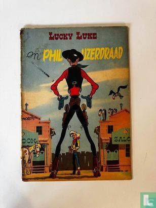 Lucky Luke en Phil IJzerdraad - 1957, Eén stripboek, Verzenden, Gelezen, De Bevere, Maurice.