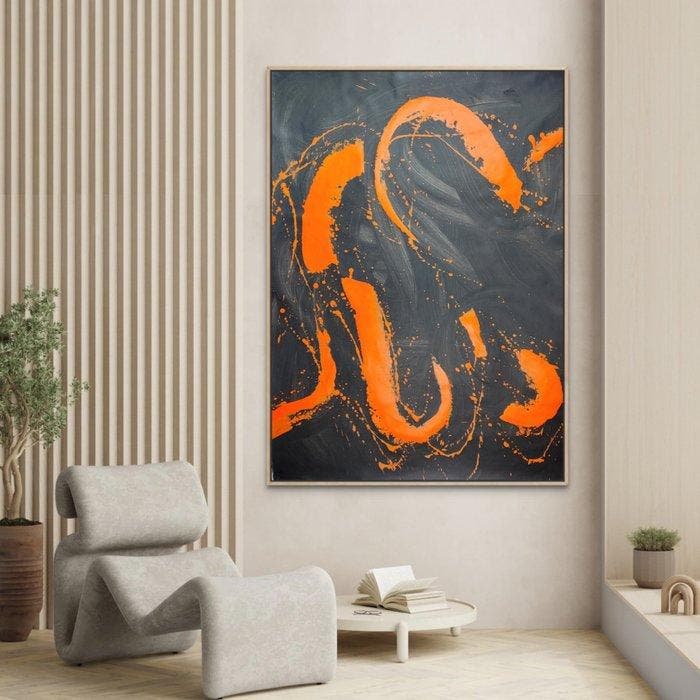Ana Marc - Fire - XXL, Antiquités & Art, Art | Peinture | Moderne
