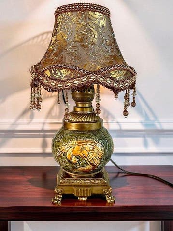 Lampe - Céramique, Bronze, Antiquités & Art