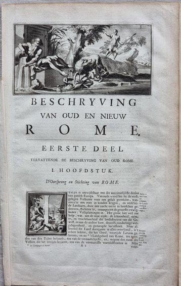 Jan Goeree (1670–1731) - Vervattende de beschryving van Oud