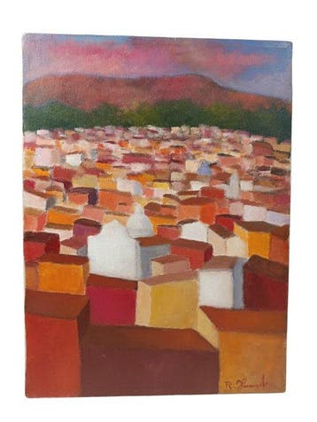 Raffaele Frumenti (1922-2002) - Case di una città