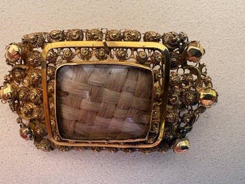 Broche - 12 carats Or jaune, Bijoux, Sacs & Beauté