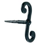 Luikvastzetter Essen ijzer zwart