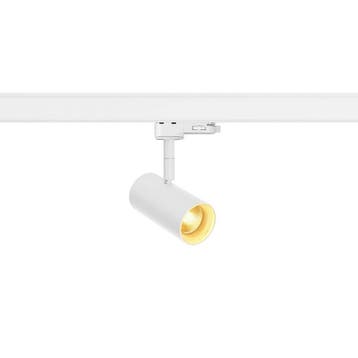 SLV 3-Fase-Rail LED spot NOBLO wit 6W 32 ° 2700K dimbaar, Verzenden, Nieuw, Metaal