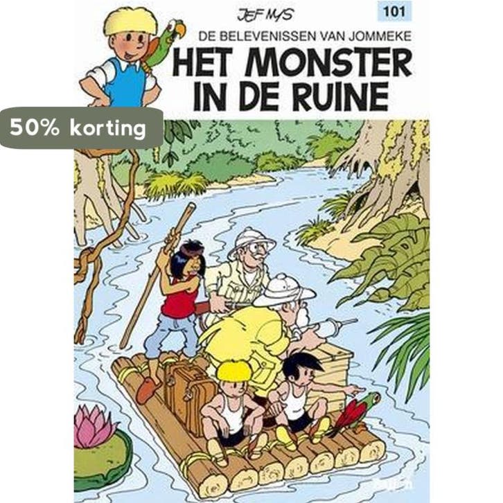 Het monster in de ruine / De belevenissen van Jommeke / 101, Boeken, Stripverhalen, Gelezen, Verzenden