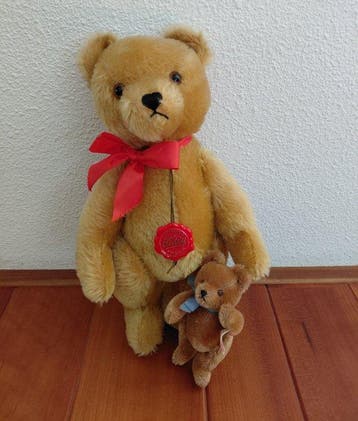 Hermann - Figuur - Teddy Original Muziekbeer (2) - Mohair