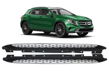 Carnamics Treeplanken | Mercedes-Benz GLA-klasse 14-17 5-d |, Verzenden