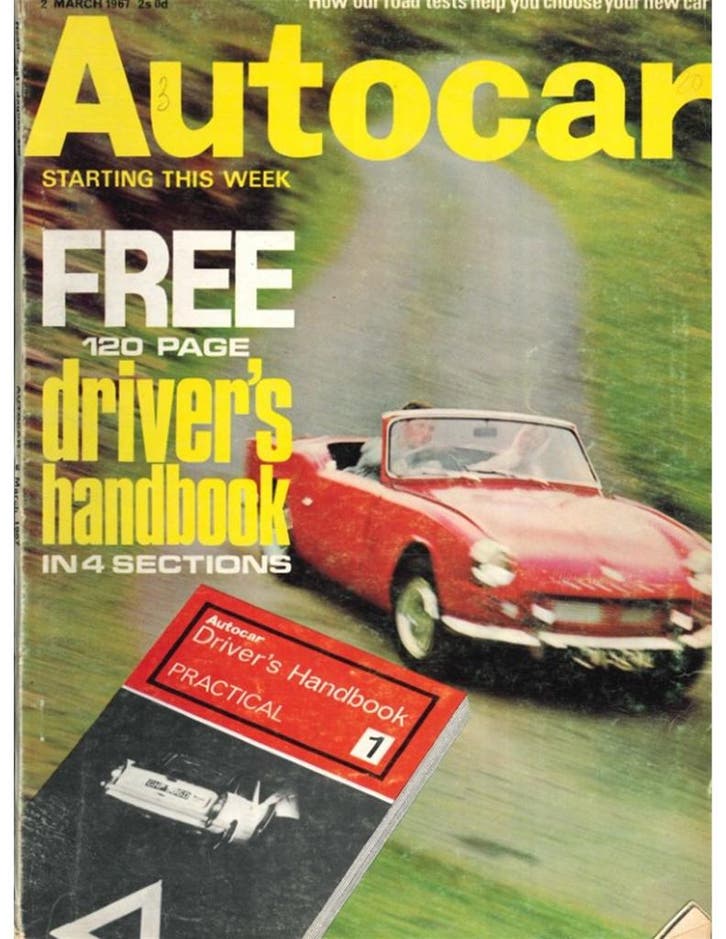 1967 AUTOCAR MAGAZINE 3707 ENGELS, Boeken, Auto's | Folders en Tijdschriften