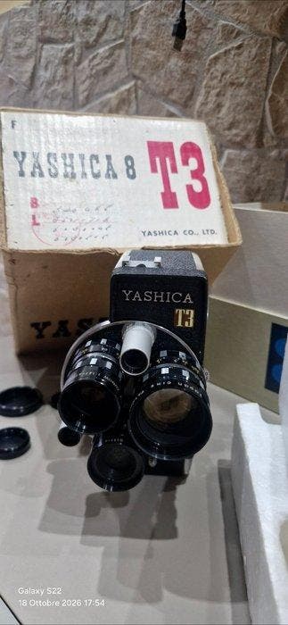 Yashica 8 mm T3 (Turret) Filmcamera, Collections