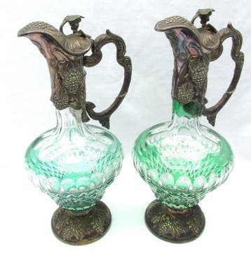 Mappin & Webb - Karaf (2) - Metaal, Antiek en Kunst