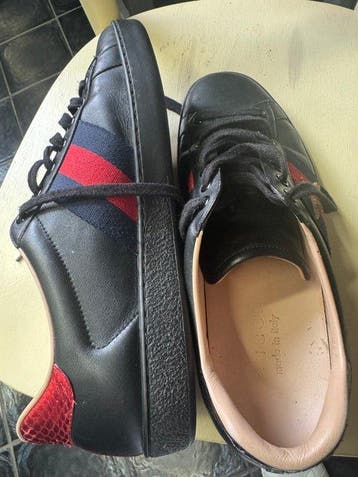 Gucci - Gucci Ace Embroidered “Black Bee” - Sneakers - Maat:, Kleding | Heren, Schoenen, Nieuw