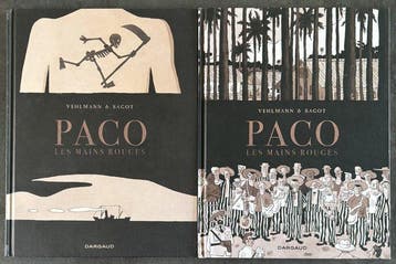 Paco Les Mains Rouges T1 + T2 + 2x dédicace - Série complète, Nieuw