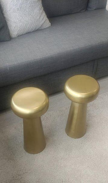 Elegante Hotel Gouden - Table dappoint (2) - Métal