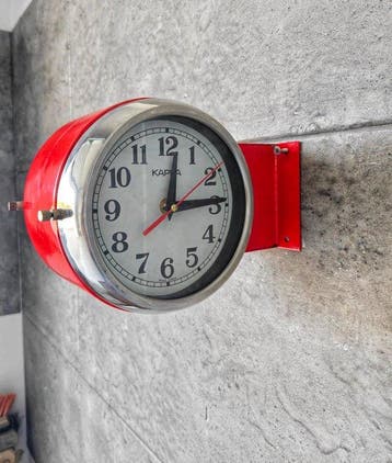 Horloge murale - Kappa - Acier, Bakélite, Plastique, Verre -, Antiquités & Art