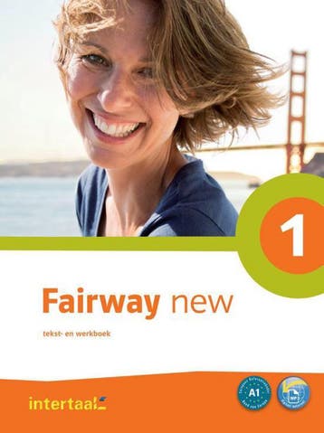 Fairway new 1 tekst-/werkboek + Intertaal Augmented, Verzenden, Zo goed als nieuw, Herbert Puchta